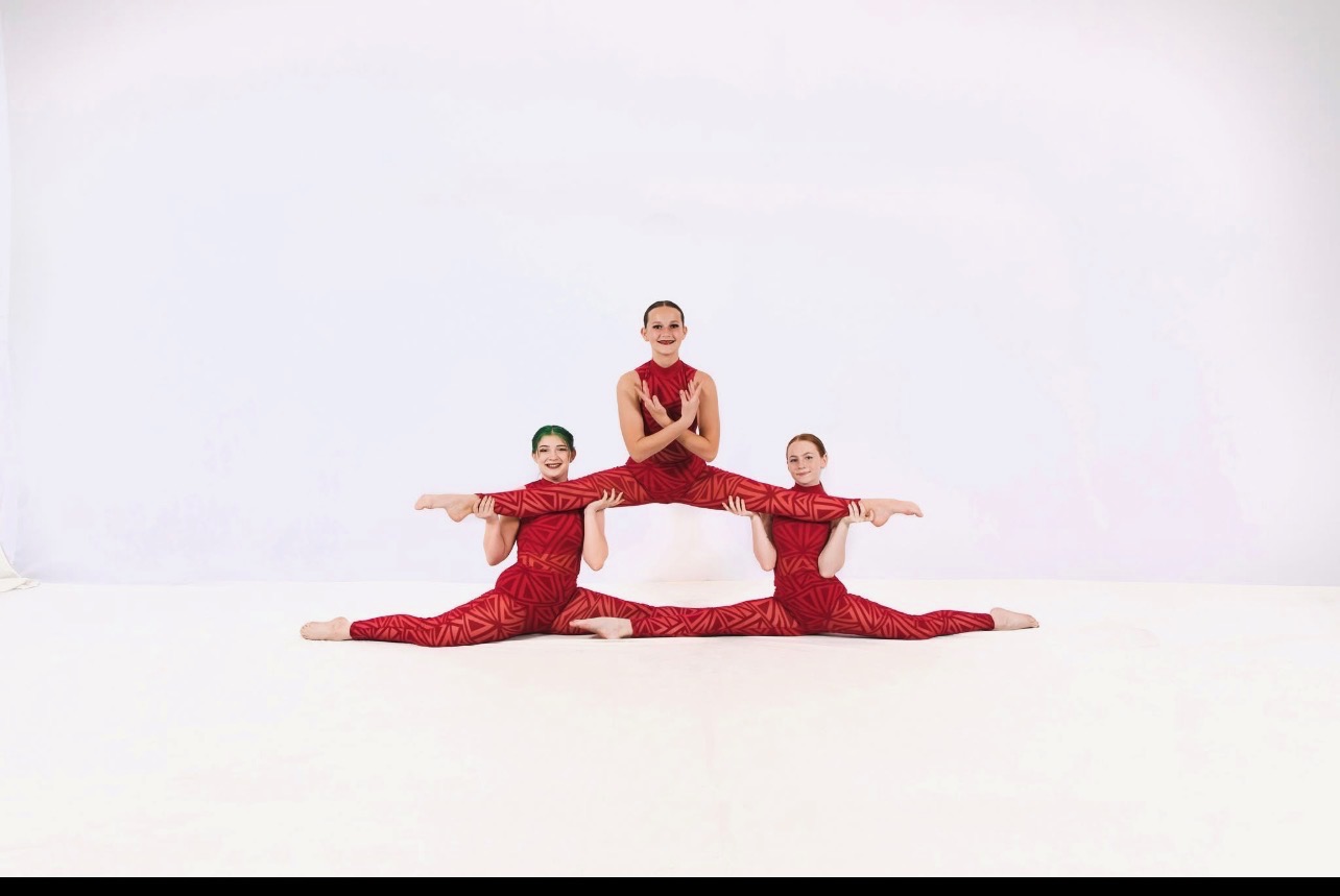Tumbling class at Donna's Studio of Dance